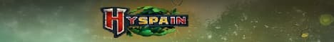 Hyspain Hytale server banner on HytaleServerList.me