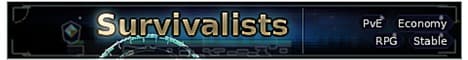 SURVIVALISTS PvE EU Modded 24/7 Stable