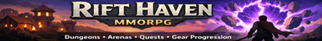 Rift-Haven MMORPG - Quest - Dungeons - More